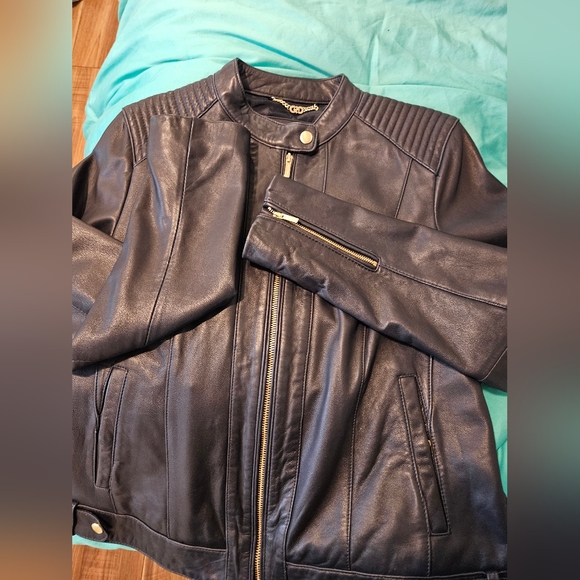 REAL LEATHER JACKET- Cole Haan - Picture 5 of 5